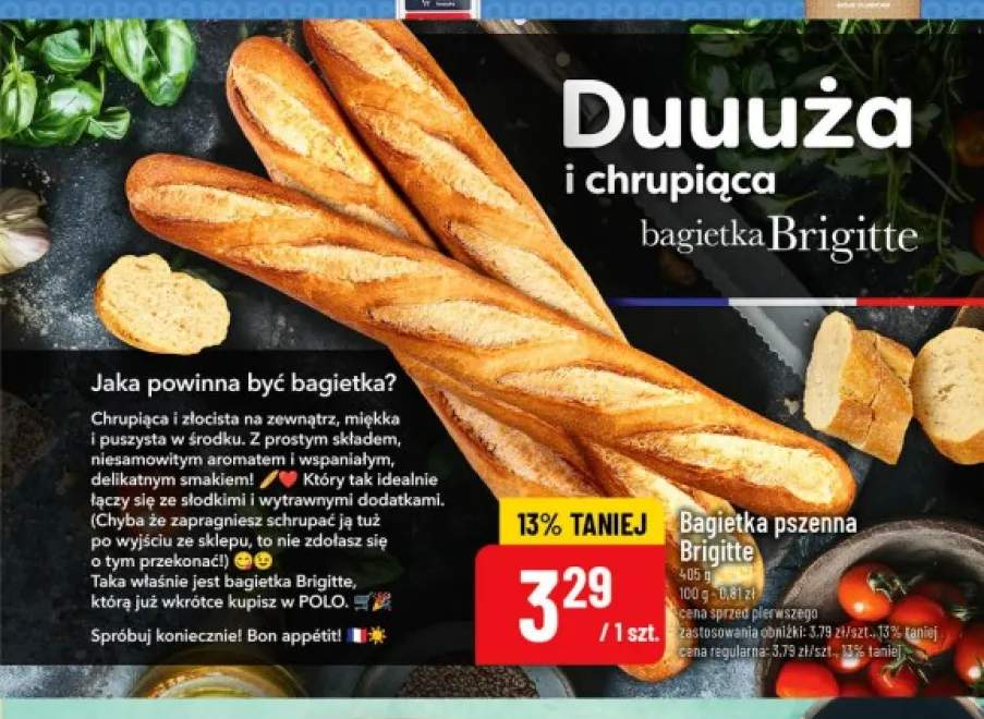 Bagietka pszenna Brigitte
