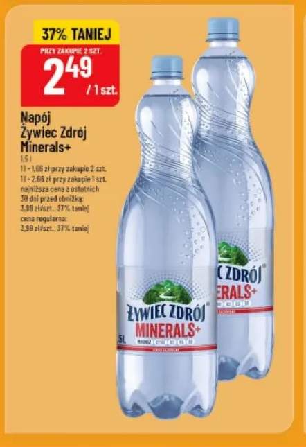 Napój Żywiec Zdrój Minerals+