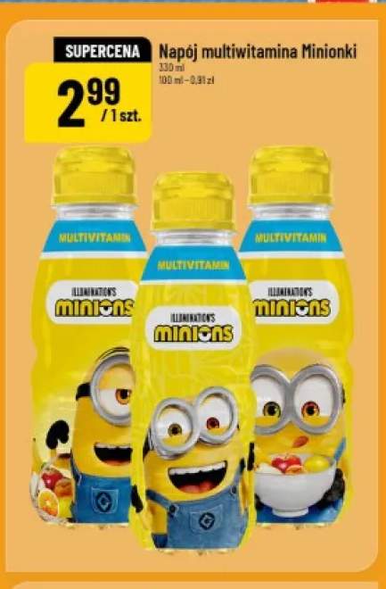 Napój multiwitamina Minionki