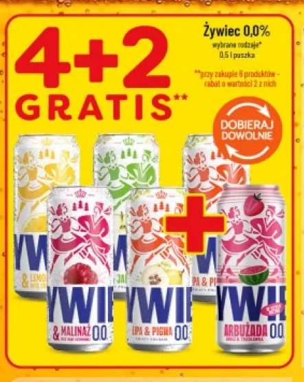 Piwo bezalkoholowe Żywiec Lemonż z nutą coli +4 warianty