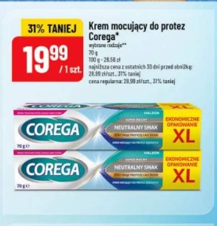 Krem mocujący do protez Corega