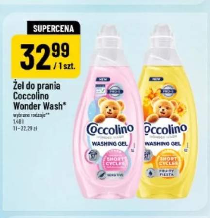 Żel do prania Coccolino Wonder Wash Sensitive +1 wariant