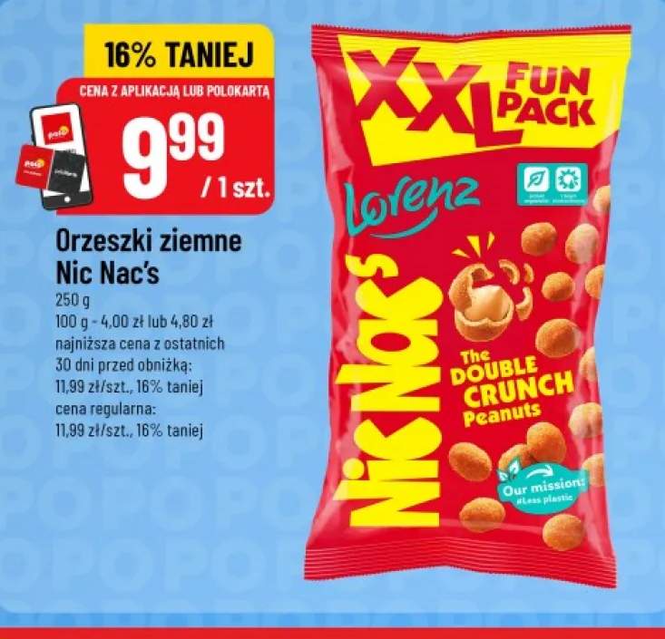 Orzeszki ziemne Nic Nac's Lorenz