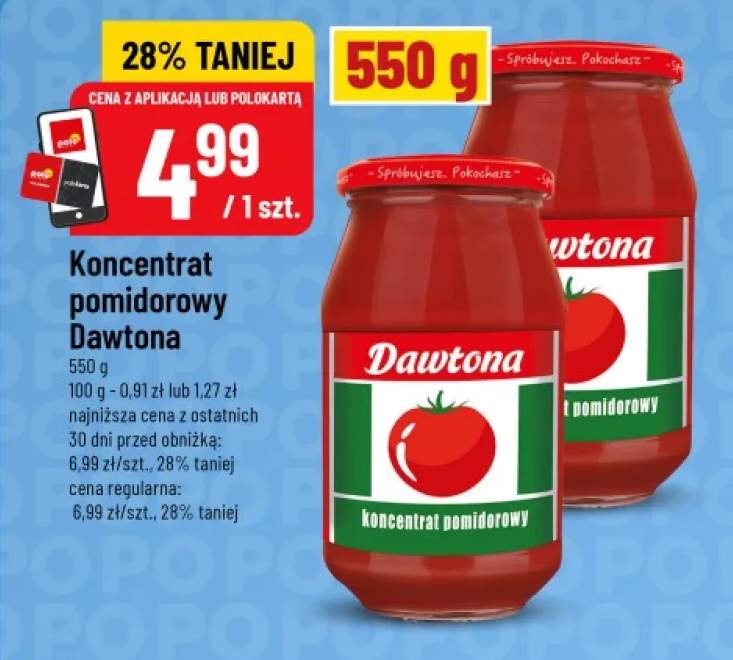 Koncentrat pomidorowy Dawtona