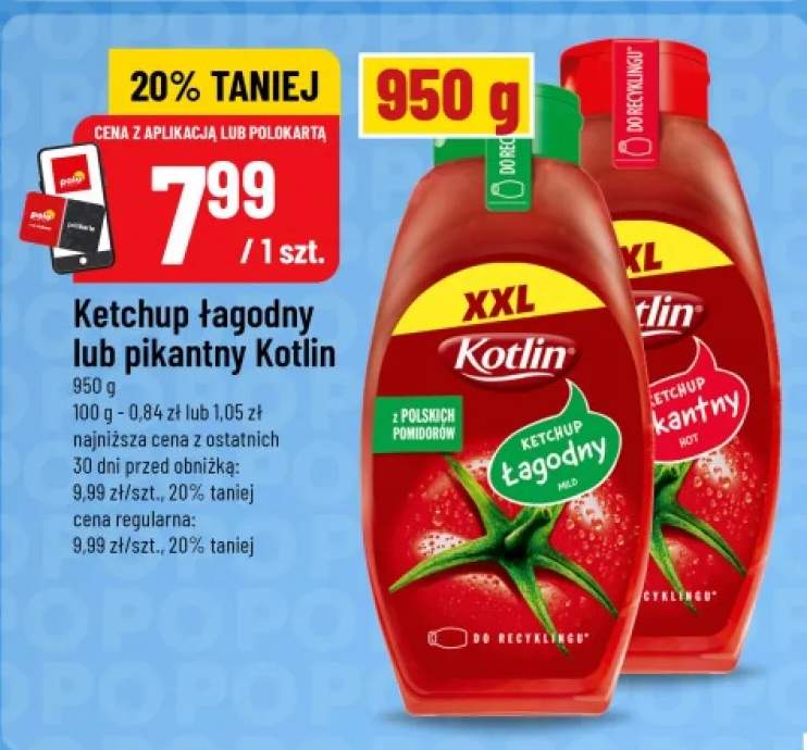 Ketchup łagodny Kotlin +1 wariant