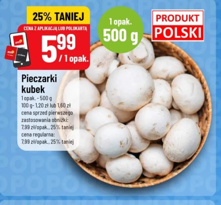 Pieczarki kubek