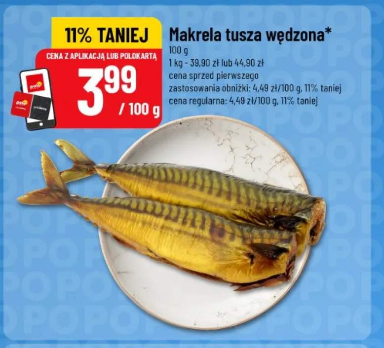 Makrela tusza wędzona