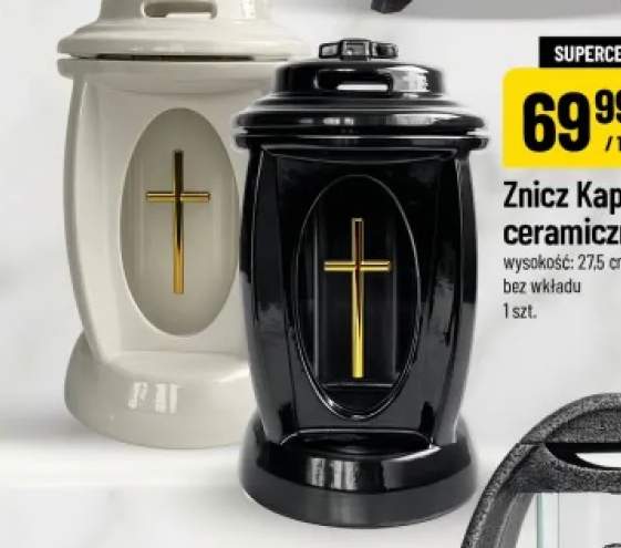 Znicz Kapliczka ceramiczna