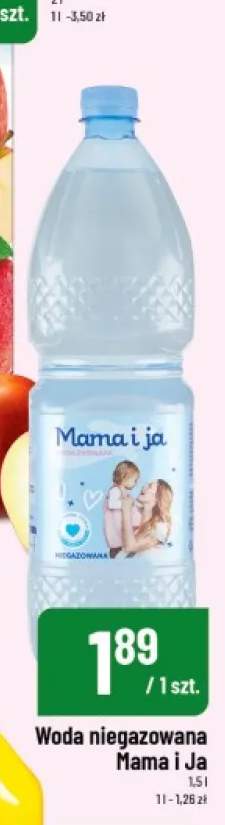 Woda niegazowana Mama i Ja