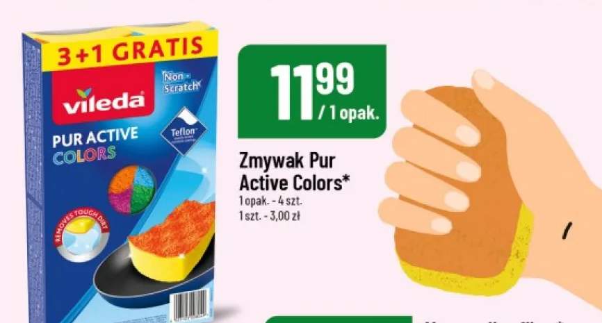Zmywak Pur Active Colors Vileda