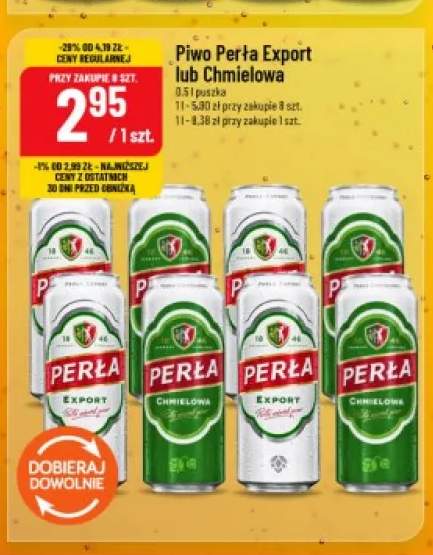 Piwo Perła Export +1 wariant