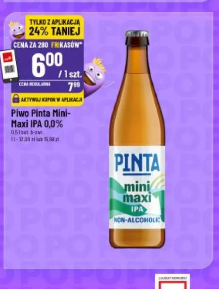 Piwo bezalkoholowe Pinta Mini-Maxi IPA