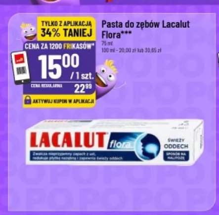 Pasta do zębów Lacalut Flora