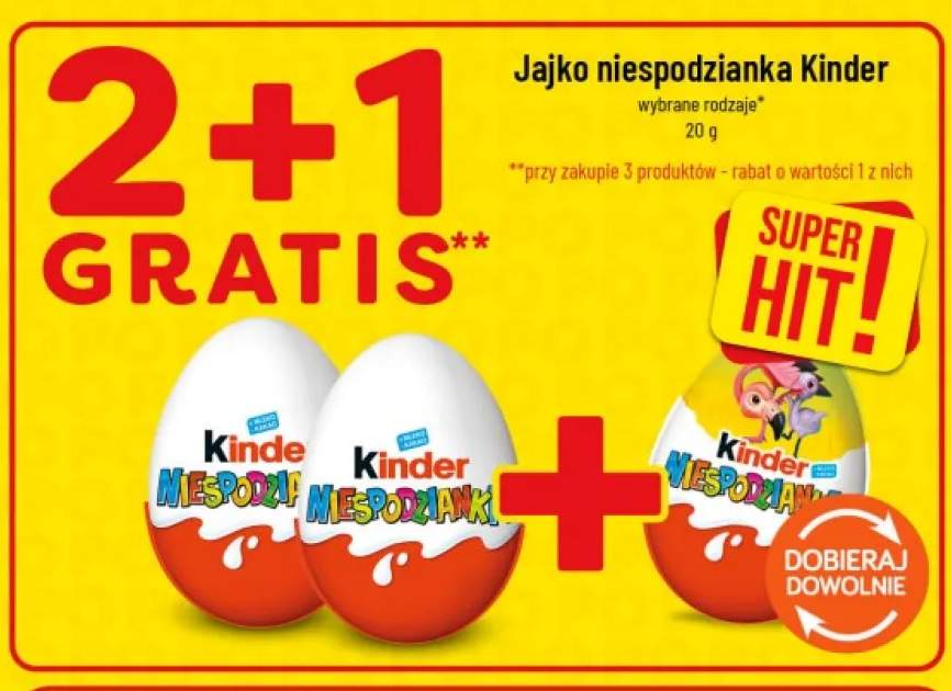 Jajko niespodzianka Kinder