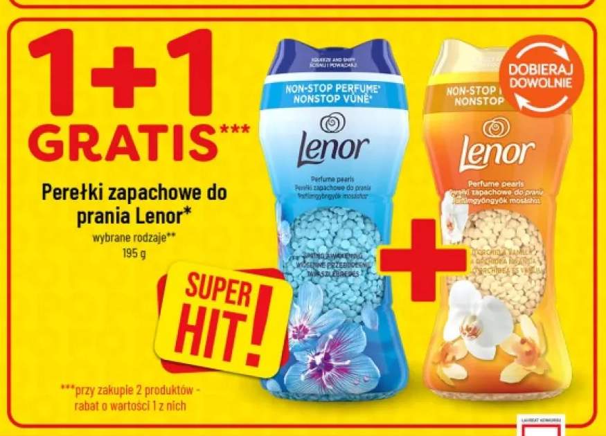 Perełki zapachowe do prania Lenor Spring Awakening +1 wariant