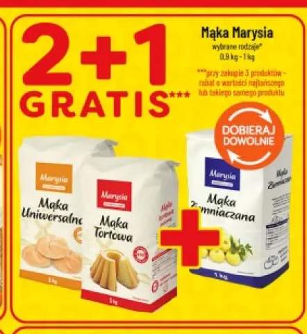 Mąka uniwersalna Marysia +2 warianty