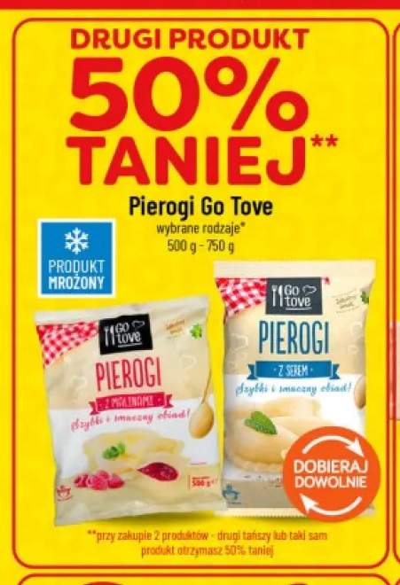 Pierogi z malinami Go Tove +1 wariant