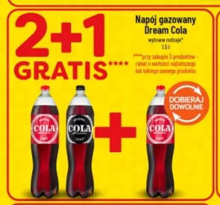 Napój gazowany Dream Cola Original +1 wariant