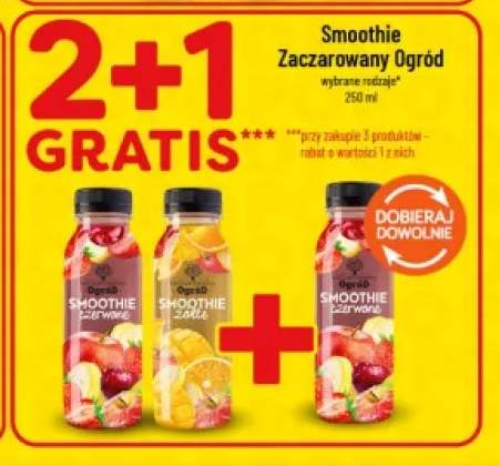 Smoothie Zaczarowany Ogród żółte +1 wariant