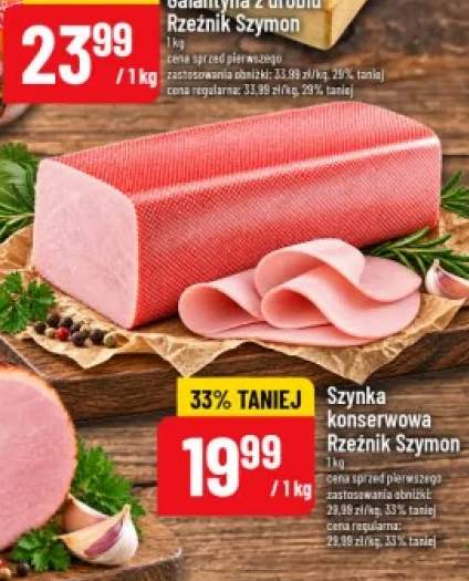 Szynka konserwowa Rzeźnik Szymon