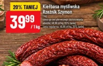 Kiełbasa myśliwska Rzeźnik Szymon