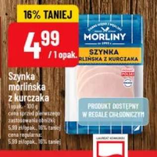 Szynka morlińska z kurczaka Morliny