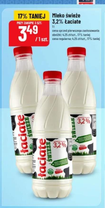 Mleko świeże Łaciate 3,2%