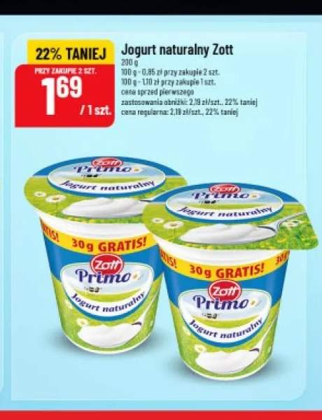 Jogurt naturalny Zott