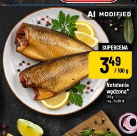 Nototenia wędzona