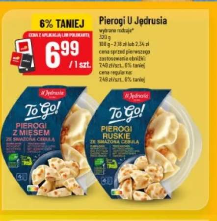 Pierogi z mięsem ze smażoną cebulą U Jędrusia +1 wariant