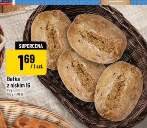 Bułka z niskim IG