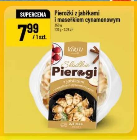 Pierożki z jabłkami i masełkiem cynamonowym Virtu