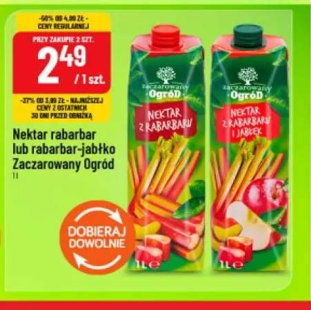 Nektar rabarbar Zaczarowany Ogród +1 wariant