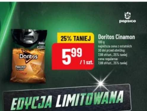 Chipsy Doritos Cinamon