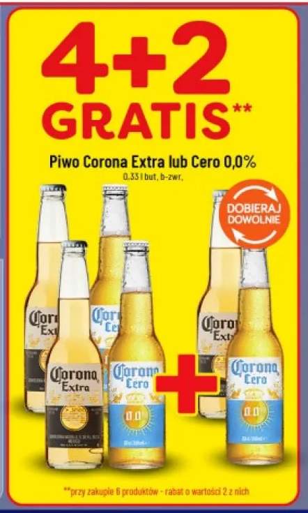 Piwo Corona Extra +1 wariant