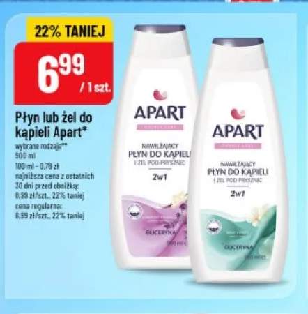 Płyn do kąpieli i żel pod prysznic Apart lawenda i wanilia +1 wariant