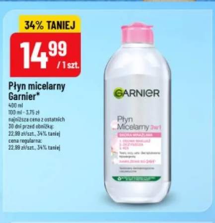 Płyn micelarny 3w1 Garnier