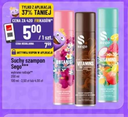 Suchy szampon Sego