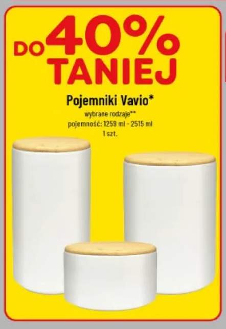 Pojemniki Vavio
