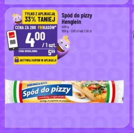 Spód do pizzy Henglein