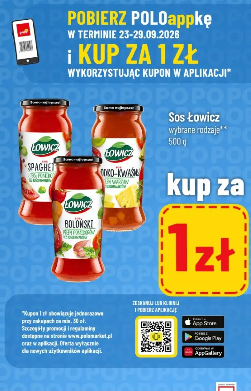 Sos Łowicz spaghetti +2 warianty