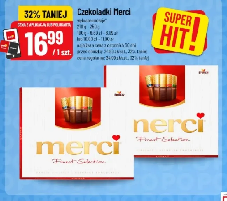Czekoladki Merci