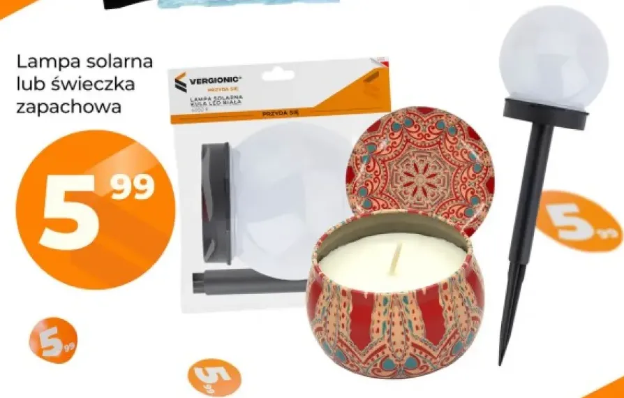 Lampa solarna Vergionic +1 wariant