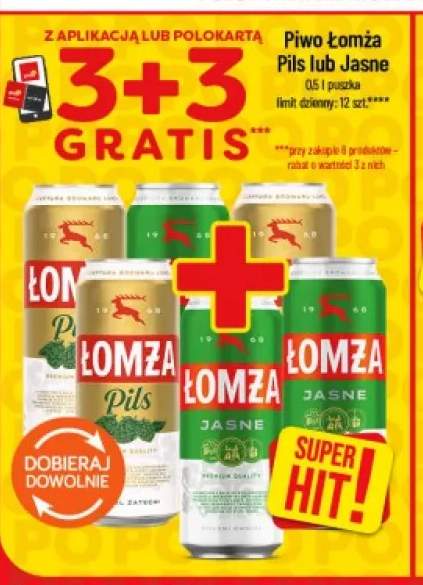 Piwo Łomża +1 wariant