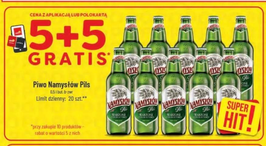 Piwo Namysłów Pils