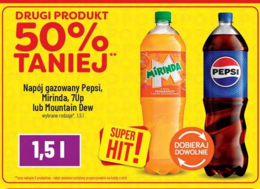 Napój gazowany Pepsi +3 warianty