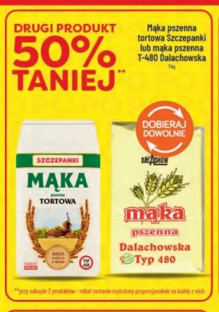 Mąka pszenna T-480 Dalachowska +1 wariant