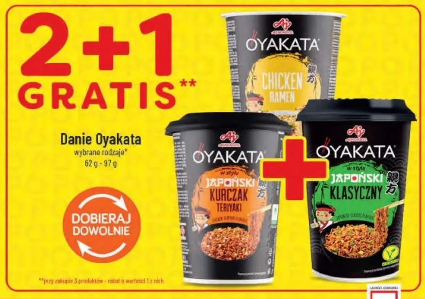 Danie Chicken Ramen Oyakata +2 warianty