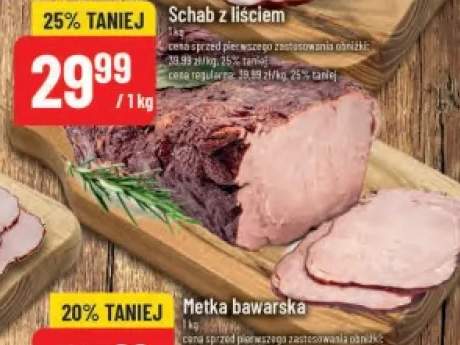 Schab z liściem