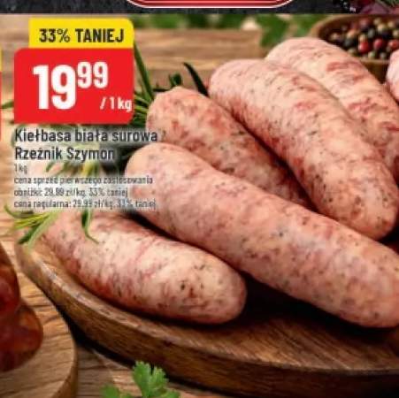 Kiełbasa biała surowa Rzeźnik Szymon